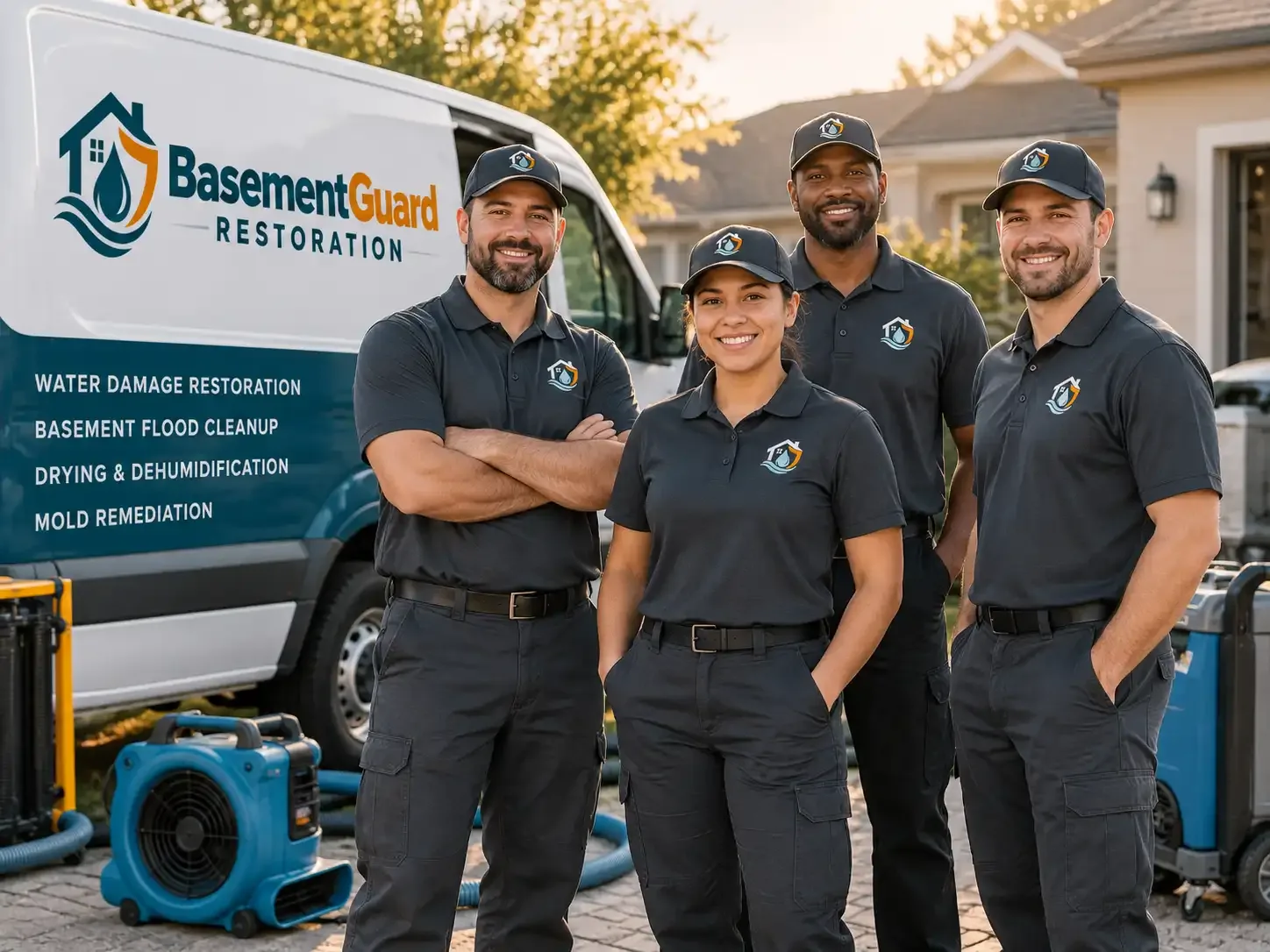 Basement Water Damage Restoration company in Vandalia, MI